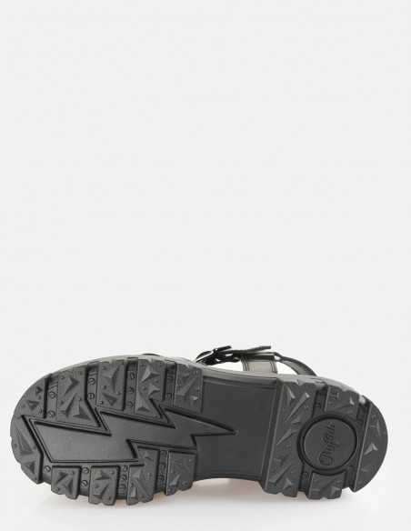 Sandales Compensées - Buffalo Aspha TS Sandal - style industriel et confort dynamique