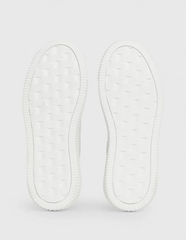 Baskets femme Calvin Klein Chunky Cupsole Low Blanches YW01410-01W