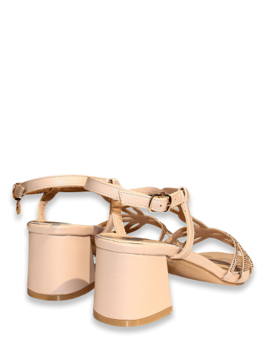 Sandales à Talons pailletées - Kharisma - Louise Nude 7501