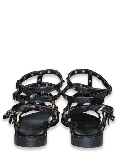 Kharisma - Sandales plates Femme - 7261 Soft Nero Noir - MATHILDE NERO