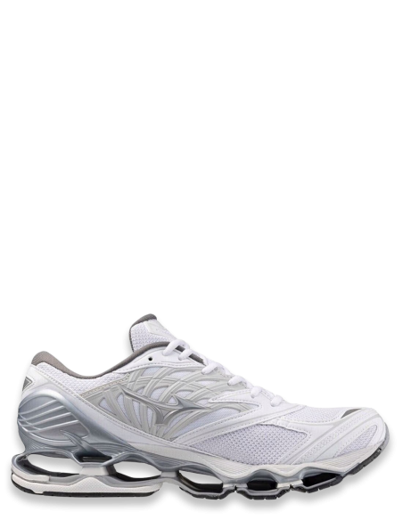 Sneakers Homme Mizuno Wave Prophecy Ls Blanc/Gris D1GA3337-02