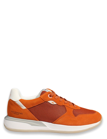 Baskets de Ville Homme - Redskins Orange Éclatant - Style Urbain et Confort Respirant