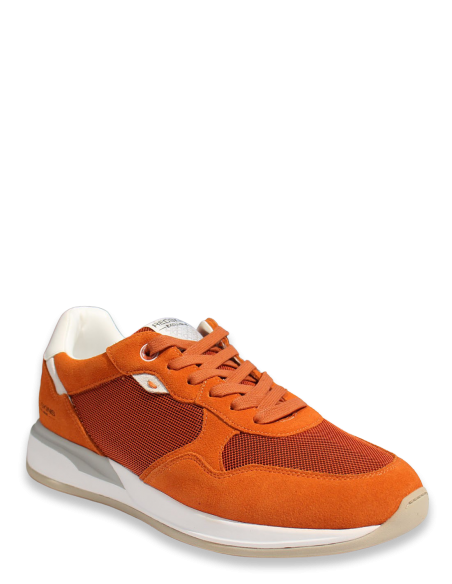 Baskets de Ville Homme - Redskins Orange Éclatant - Style Urbain et Confort Respirant