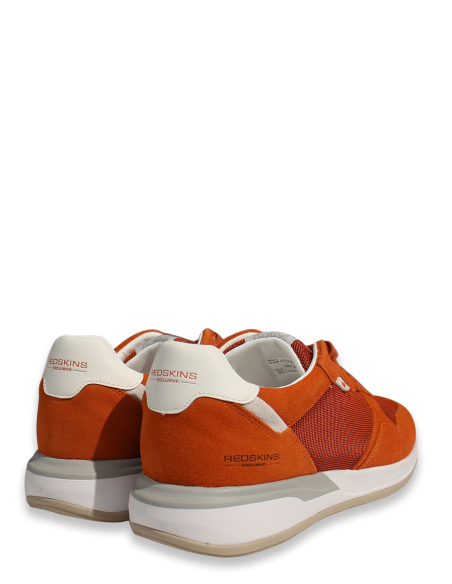 Baskets de Ville Homme - Redskins Orange Éclatant - Style Urbain et Confort Respirant