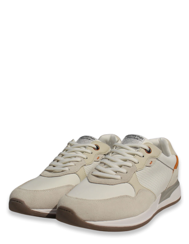 Baskets de Ville Redskins en Cuir Suédé Beige - Confort Respirant et Design Urbain