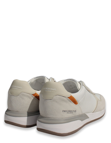 Baskets de Ville Redskins en Cuir Suédé Beige - Confort Respirant et Design Urbain