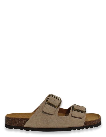 Mules Homme Scholl Julien En Daim Beige - F300742361