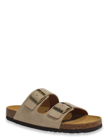 Mules Homme Scholl Julien En Daim Beige - F300742361