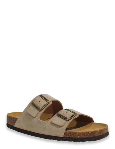Mules Homme Scholl Julien En Daim Beige - F300742361