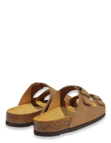 Mules Homme Scholl Julien En Daim Taupe - F300741062