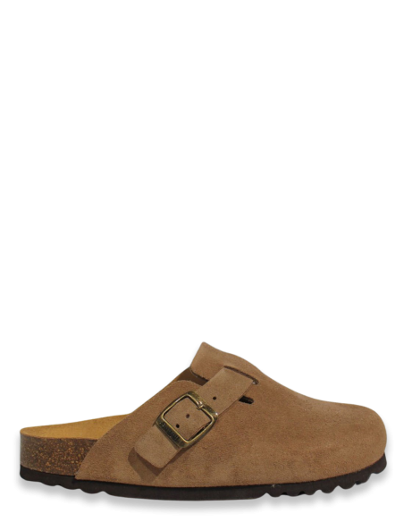 Sabots Femme Scholl FAE En Daim Couleur Taupe - F300581062