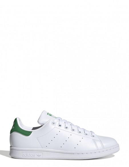 Sneakers Femme Adidas Stan Smith Blanc Et Vert