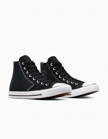 Sneakers Montantes Converse Homme Ctas Hi Noir En Toile - A08186C