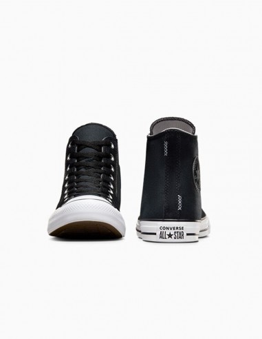 Sneakers Montantes Converse Homme Ctas Hi Noir En Toile - A08186C