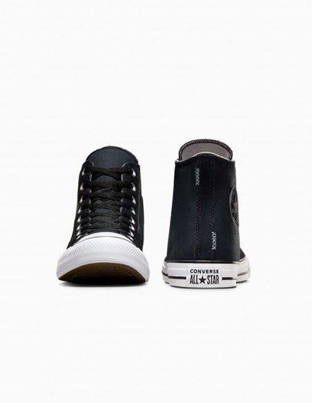 Sneakers Montantes Converse Homme Ctas Hi Noir En Toile - A08186C