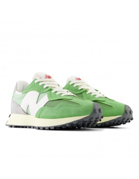 Sneakers Femme New Balance 327 Vert En Daim - U327WRD