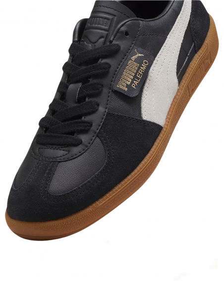 PUMA - Sneakers Femme - Palermo LTH Noir Cuir - 396464-03B