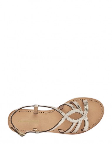 Sandales Femme - Les Tropéziennes par M.Belarbi - Hemily Cuir Or