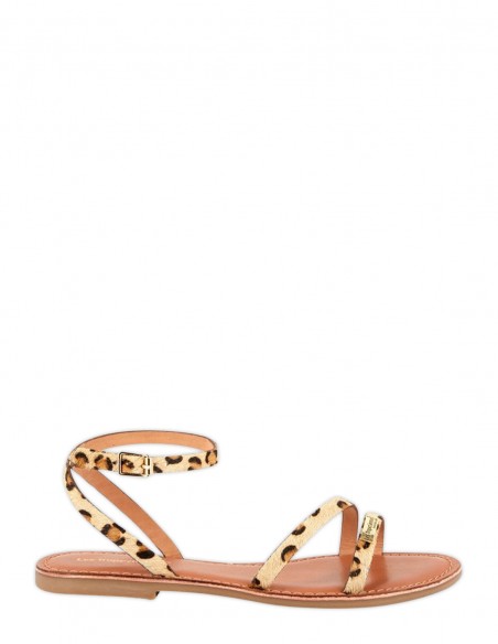 Les Tropeziennes par M. Belarbi - Sandales Femme Cuir - HANAK LEOPARD