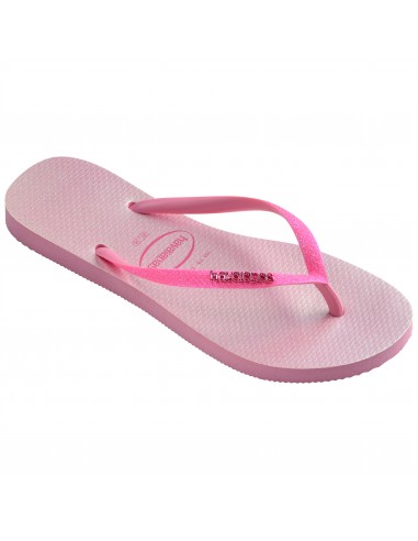 Havaianas - Tongs Femme - Slim Glitter Iridescent Rose - 4148922.1749