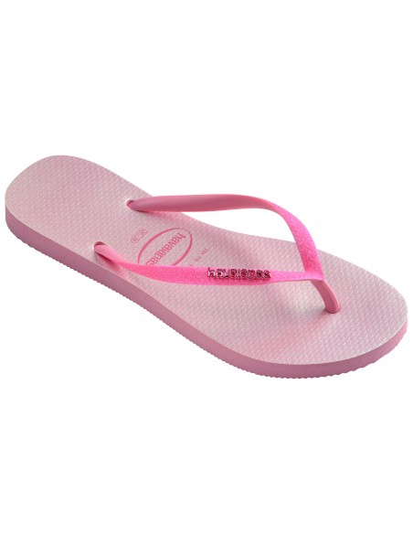 Havaianas - Tongs Femme - Slim Glitter Iridescent Rose - 4148922.1749