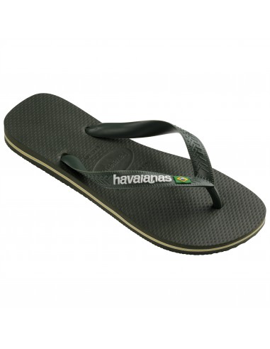 Havaianas - Tongs Homme - Brasil Logo Vert Olive - 4110850.5983