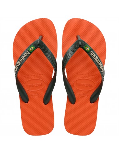 Havaianas - Tongs Homme - Brasil Logo Sunset Orange - 4110850.5568