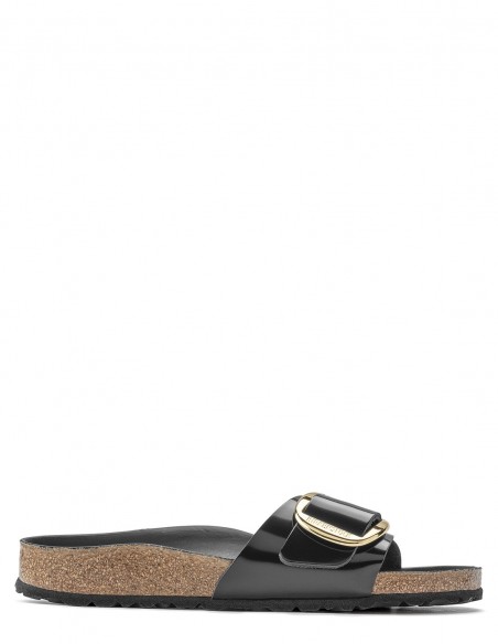 Birkenstock - Claquettes Femme Madrid BB Lena High Shine Black - 1022650