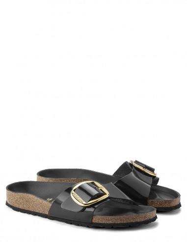 Birkenstock - Claquettes Femme Madrid BB Lena High Shine Black - 1022650