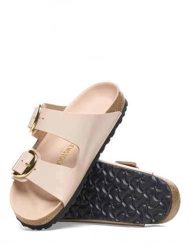 Birkenstock - Mules Femme - Arizona BB Lena High Shine New Beige Hex - 1026553