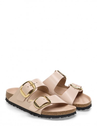 Birkenstock - Mules Femme - Arizona BB Lena High Shine New Beige Hex - 1026553