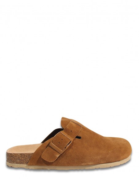 Colors of California - Sabots Homme Marron Daim - BIOM86-TAN