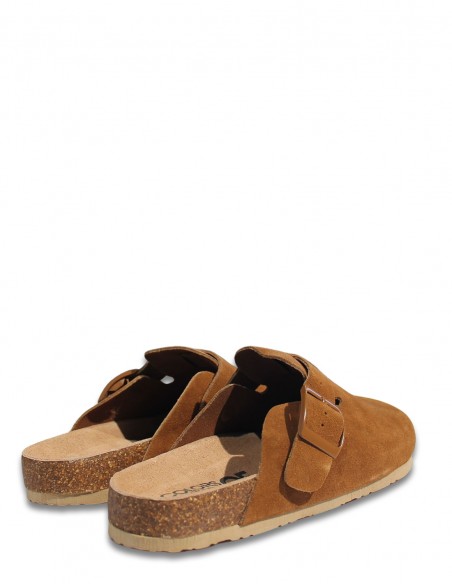 Colors of California - Sabots Homme Marron Daim - BIOM86-TAN