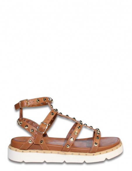 Kharisma - Sandales Compensées Femme 7312 Soft Marron - CHARLOTTE NERRONE