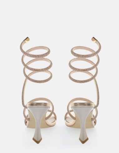 Kharisma - Sandales à talons Femme 7603 Strass Rosa Oro - IRÈNE ROSAORO