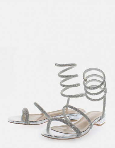 Kharisma - Sandales Femme - 7362 Laminato Argento - ANASTASIA ARGENTO
