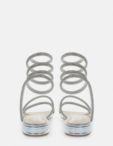 Kharisma - Sandales Femme - 7362 Laminato Argento - ANASTASIA ARGENTO