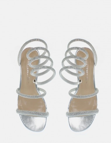 Kharisma - Sandales Femme - 7362 Laminato Argento - ANASTASIA ARGENTO