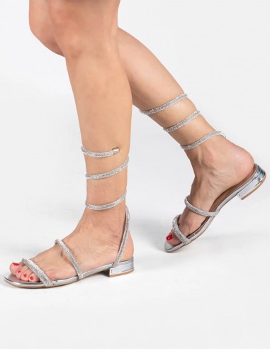 Kharisma - Sandales Femme - 7362 Laminato Argento - ANASTASIA ARGENTO