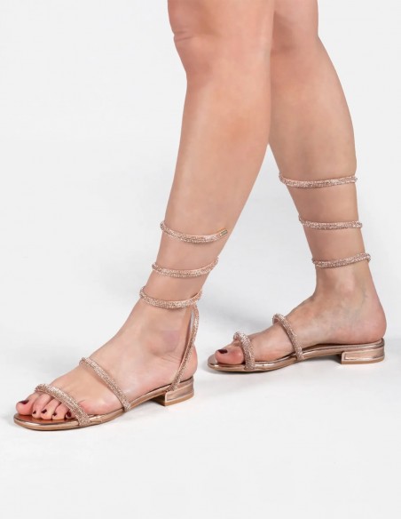 Kharisma - Sandales Femme - 7362 Laminato Rosaoro - ANASTASIA ROSAORO