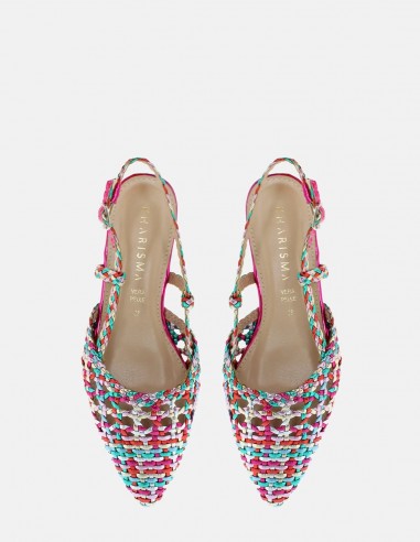 Kharisma - Sandales Femme 7104 Laminato Multico - AURORE MULTICO