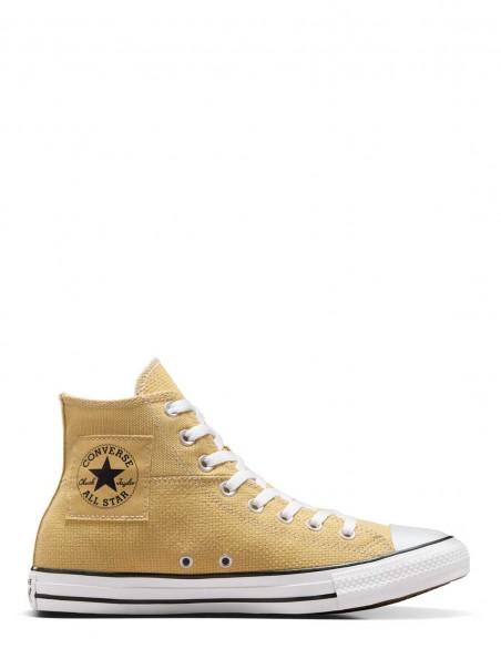 Converse Chuck Taylor All Star Hautes Jaune Moutarde - Style Vibrant et Confort Durable