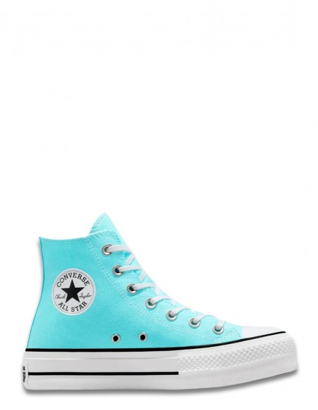Converse Chuck Taylor All Star Hautes en Turquoise - Fraîcheur et Confort au Quotidien
