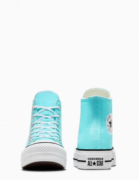 Converse Chuck Taylor All Star Hautes en Turquoise - Fraîcheur et Confort au Quotidien