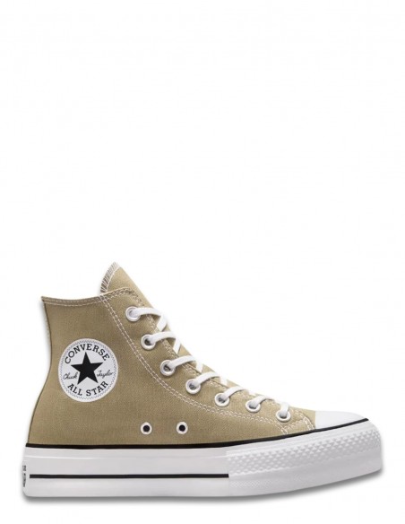 Converse Chuck Taylor All Star Hautes Toile Kaki | Baskets Montantes Iconiques