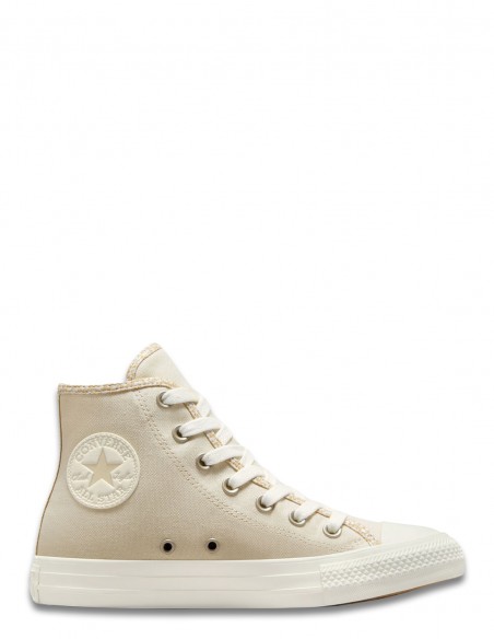 Converse Chuck Taylor All Star Hautes Beige - Style Minimaliste et Confort