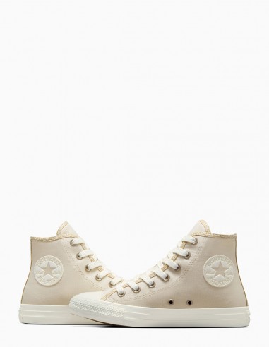 Converse Chuck Taylor All Star Hautes Beige - Style Minimaliste et Confort