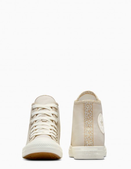 Converse Chuck Taylor All Star Hautes Beige - Style Minimaliste et Confort