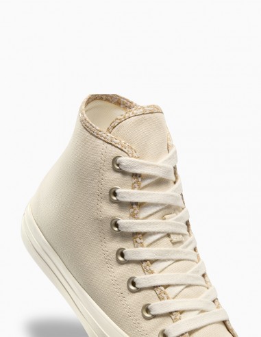Converse Chuck Taylor All Star Hautes Beige - Style Minimaliste et Confort