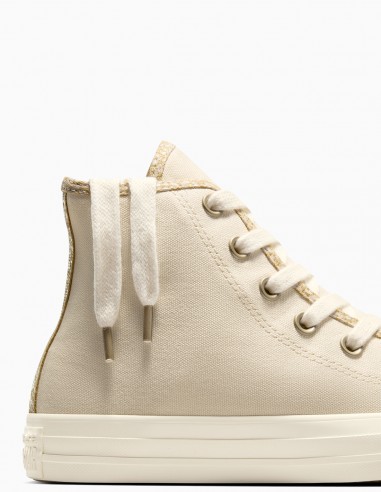 Converse Chuck Taylor All Star Hautes Beige - Style Minimaliste et Confort